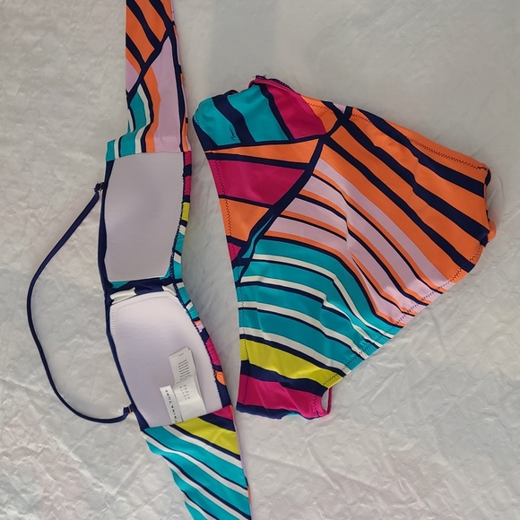 Trina Turk Multicolor Geometric Bikini - Picture 2 of 10
